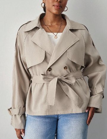 Jacheta SHEIN CURVE, gri