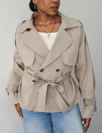 Jacheta SHEIN CURVE, gri