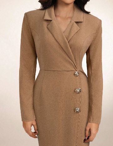 Rochie lunga SHEIN, maro