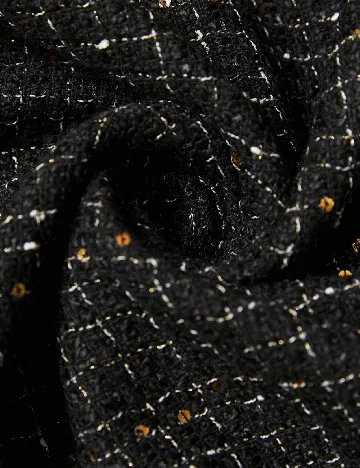 Sacou SHEIN CURVE, negru