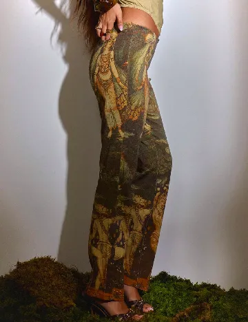 Pantaloni Musera, mix culori