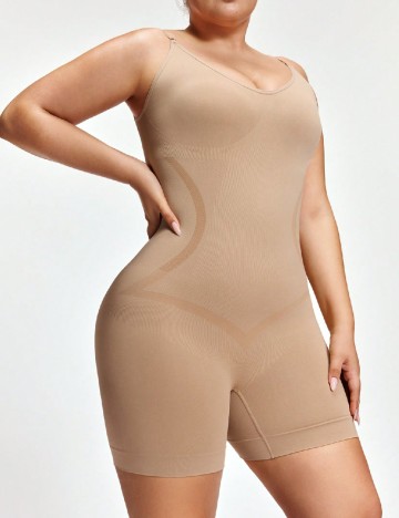 Salopeta modelatoare SHEIN CURVE, maro