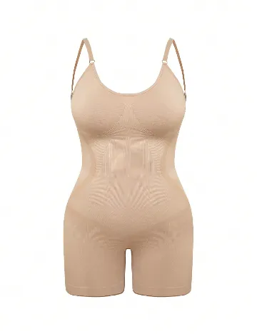 Salopeta modelatoare SHEIN CURVE, maro