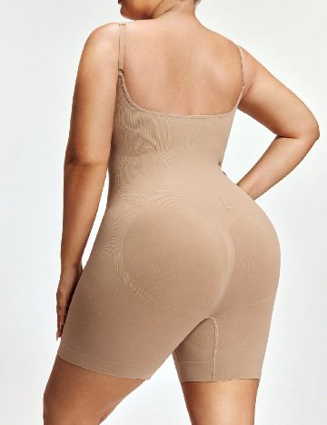 Salopeta modelatoare SHEIN CURVE, maro