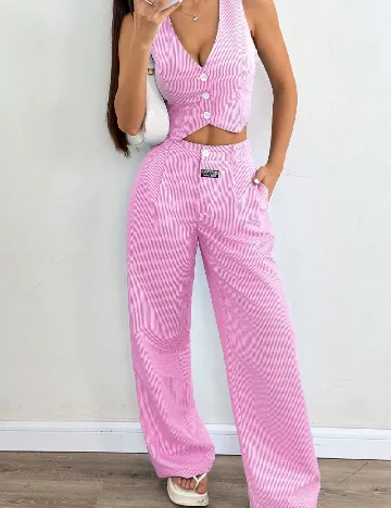 Compleu SHEIN CURVE, roz