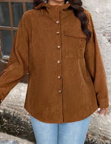 Jacheta SHEIN CURVE, maro