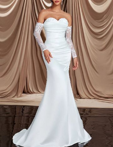 Rochie lunga SHEIN, alb