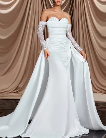 Rochie lunga SHEIN, alb