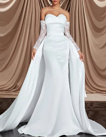 Rochie lunga SHEIN, alb