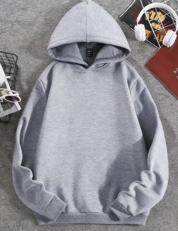 Hanorac Shein Kids, gri