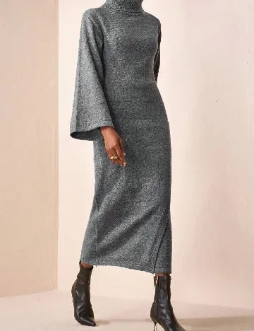 Rochie medie SHEIN, gri