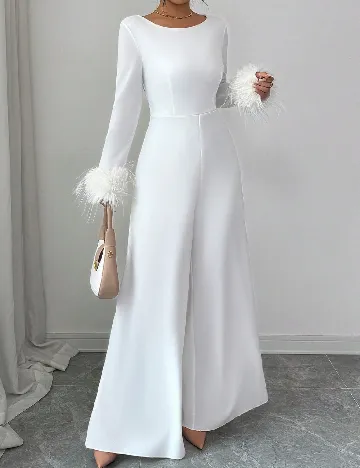 Salopeta SHEIN, maro