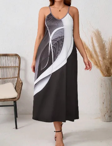 Set Rochie si Cardigan Emery Rose Curve, negru