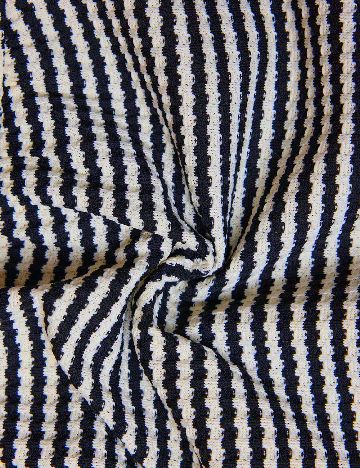 Bluza SHEIN CURVE, crem/negru