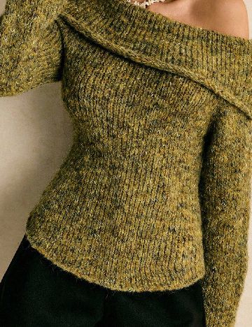 Pulover SHEIN, verde