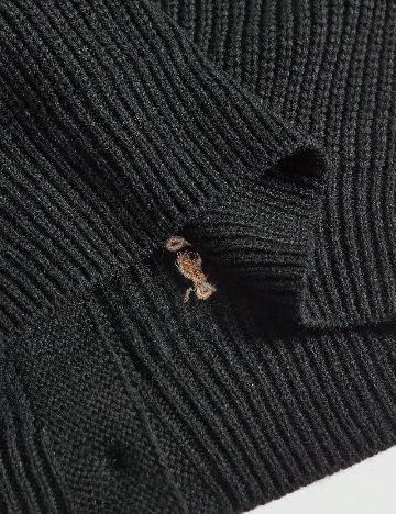 Cardigan Romwe, negru