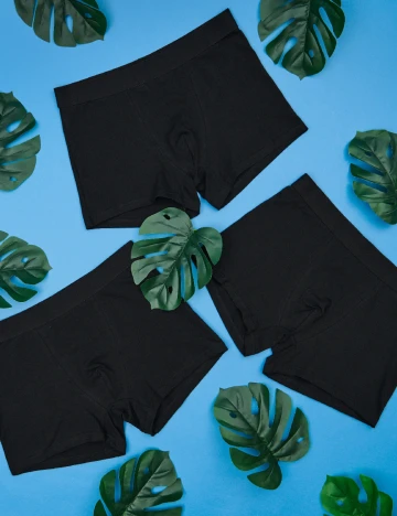 Set Boxeri 3 perechi Sinsay, negru