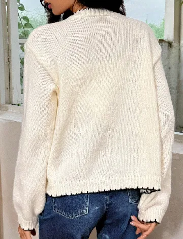 Cardigan SHEIN, ecru