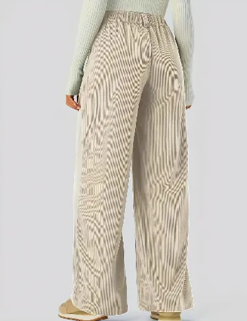 Pantaloni SHEIN, crem