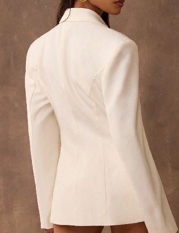 Sacou SHEIN, ecru