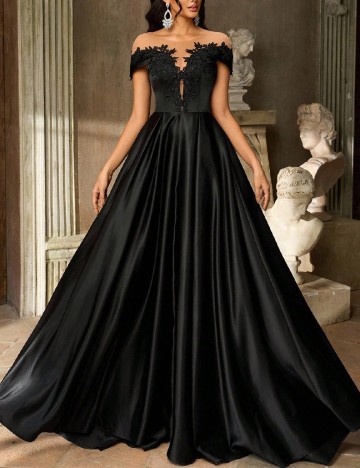 Rochie lunga SHEIN, negru