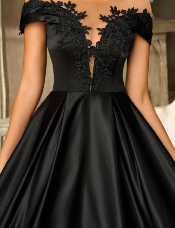 Rochie lunga SHEIN, negru