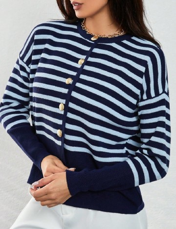 Cardigan SHEIN, bleumarin