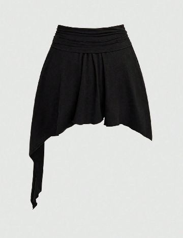 Fusta SHEIN CURVE, negru