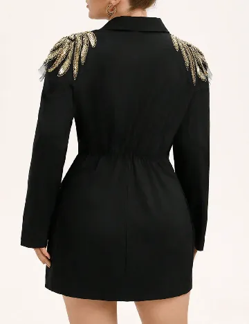 Rochie scurta SHEIN CURVE, negru