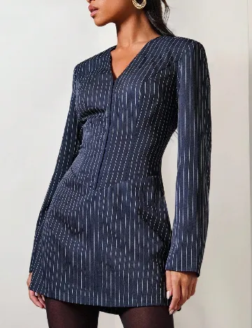 Rochie scurta Cosmina, bleumarin