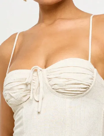 Rochie lunga AiiRZ, bej