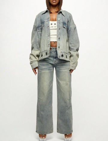 Blugi SUMWON, albastru