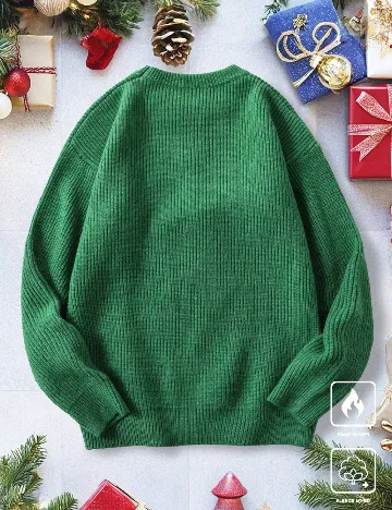 Pulover SHEIN, verde