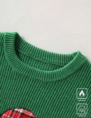 Pulover SHEIN, verde
