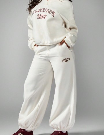 Pantaloni Missguided, ecru