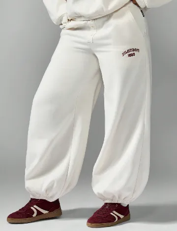 Pantaloni Missguided, ecru