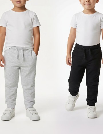 Set pantaloni 2 bucati Sinsay, gri/negru