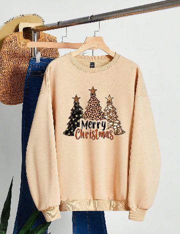 Bluza SHEIN CURVE, maro