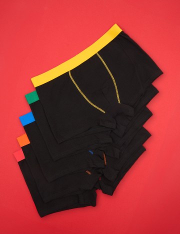 Set Boxeri 5 perechi Sinsay, negru