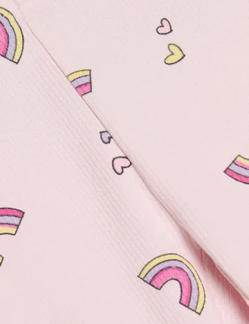 Set colanti 2 perechi Sinsay, roz