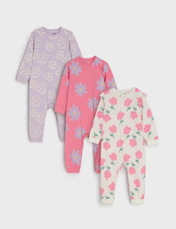 Set salopete 3 bucati Sinsay, mix culori