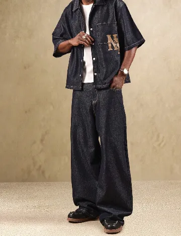 Blugi SUMWON, bleumarin inchis