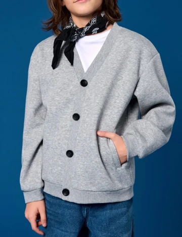 Cardigan Sinsay, gri