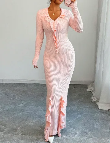 Rochie lunga SHEIN, roz