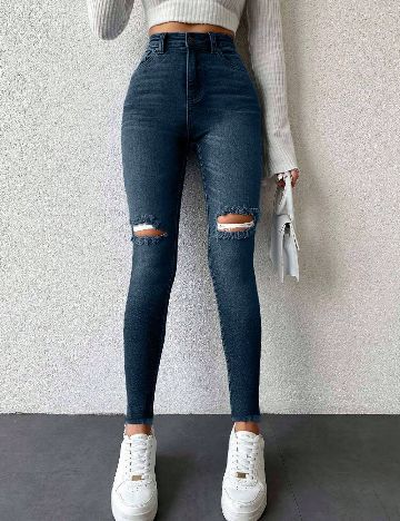 Blugi SHEIN, albastru