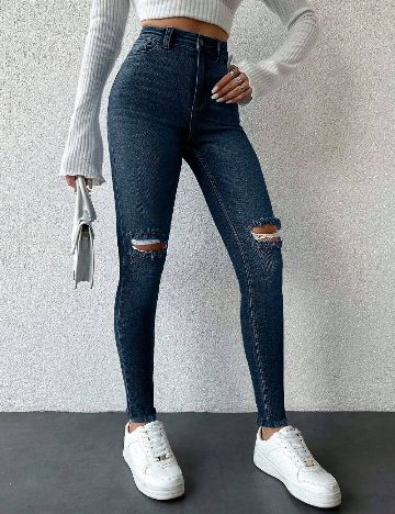 Blugi SHEIN, albastru