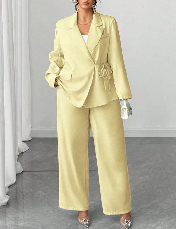 Compleu SHEIN CURVE, galben