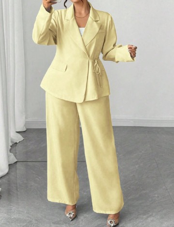 Compleu SHEIN CURVE, galben