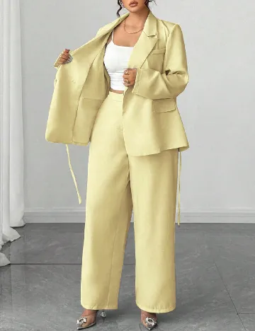 Compleu SHEIN CURVE, galben