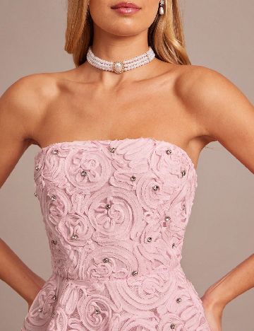 Rochie scurta SHEIN, roz